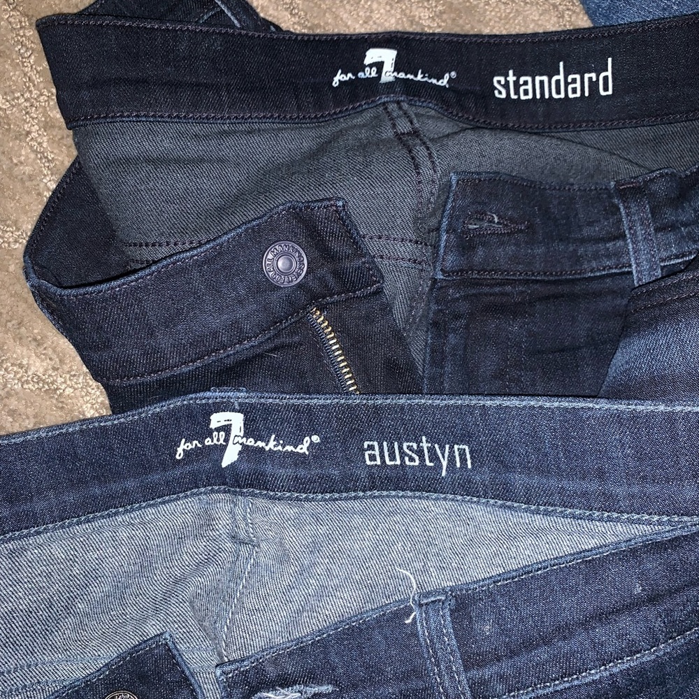 7 for all Mankind jeans. $30 each OBO.